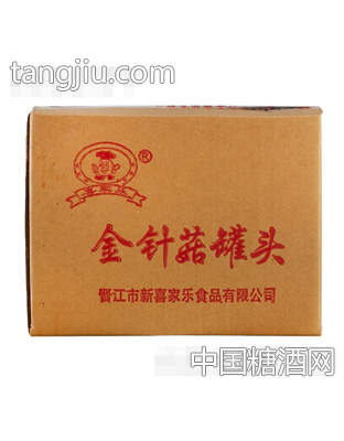 金针菇罐头整箱