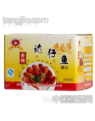 香辣达仔鱼整箱