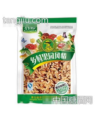馨馨果园乡村果园风情琥珀核桃仁