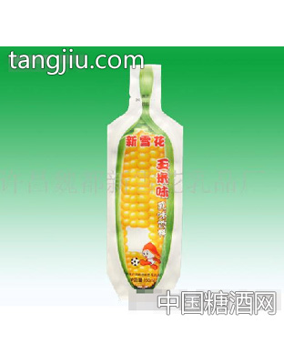 新雪花玉米味乳味饮料