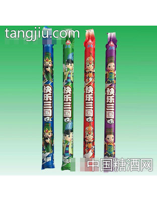 屈家快乐三国关羽果味饮料棒棒冰