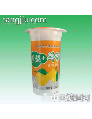 屈家雪梨+牛奶乳味饮料