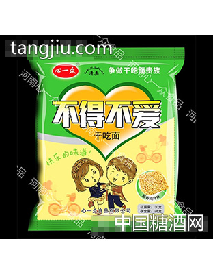 心一众不得不爱干吃面葱香鸡汁味30g