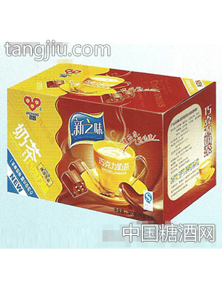 新之味巧克力奶茶300克箱装