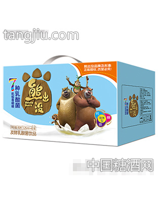 熊出没乳酸菌饮品125ml×40瓶