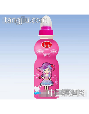喜三郎发酵型乳酸菌饮品草莓味200ml