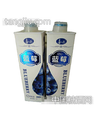 1L喜三郎蓝莓乳酸菌饮品