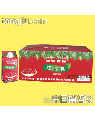 恒安红豆爽蛋白饮品