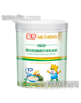 强化核苷酸配方有机米粉2段