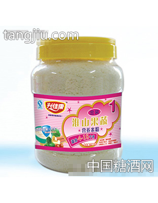 兴佳康淮山果蔬营养米粉1段
