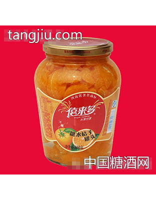 喜来多糖水桔子罐头860g