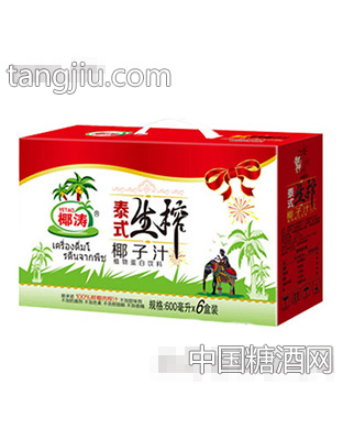 椰涛泰式椰汁手提箱庆典版600ml
