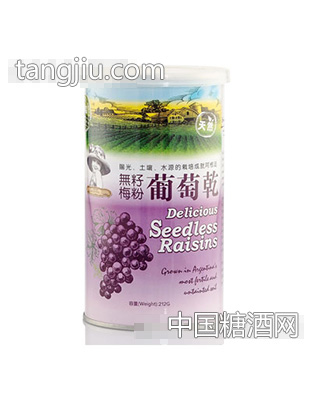 泰昇无籽梅粉葡萄干小