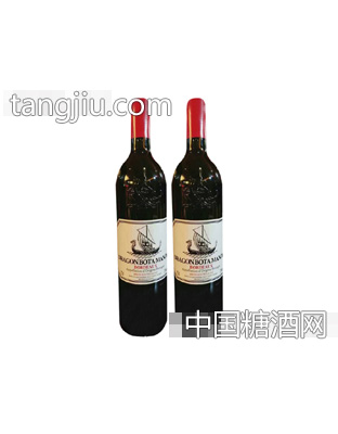 法国黑龙船干红葡萄酒750ml