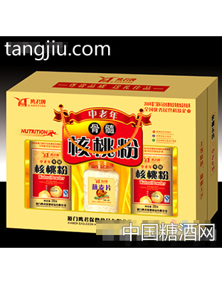 鹰君牌中老年核桃粉200gX2