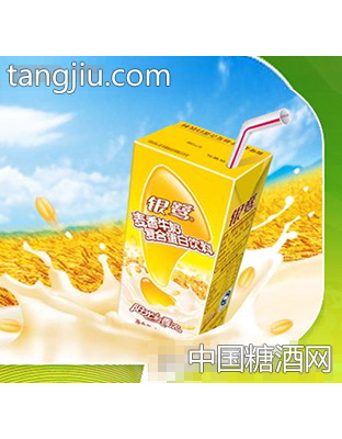 银鹭麦香牛奶