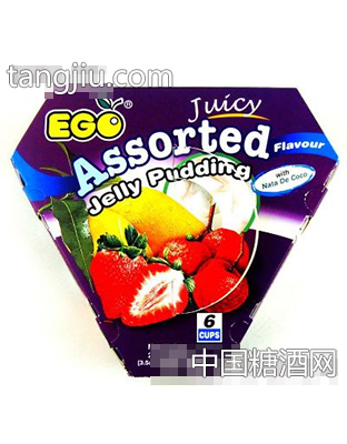 EGO综合味椰果果冻100g×6