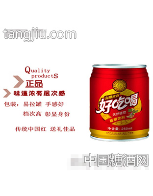 山姆大叔好吃喝250ml包装
