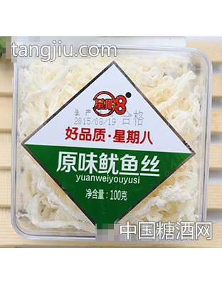 100g原味鱿鱼丝方盒