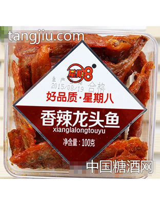 100g香辣龙头鱼