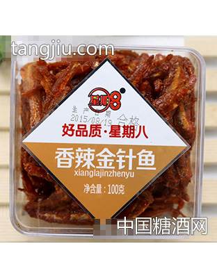 100g香辣金针鱼