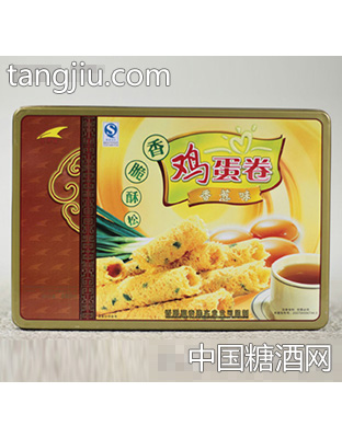 莞乡香葱味鸡蛋卷