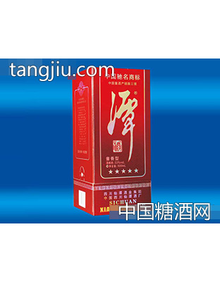 潭酒五星53度500ml（红盒）