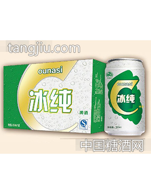 欧娜斯冰纯啤酒320ml×24罐