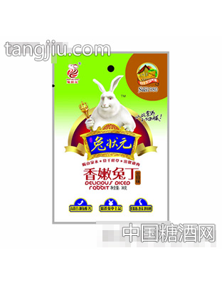兔状元豆豉味兔丁36g装