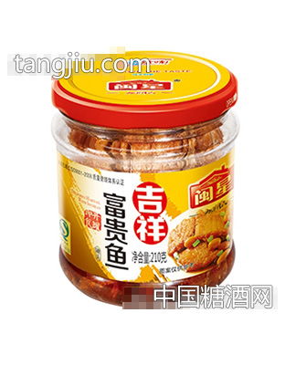 闽星吉祥富贵鱼210g