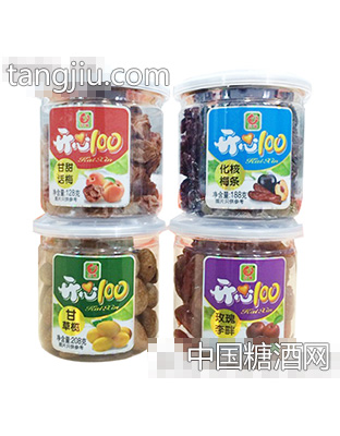 开心100精品蜜饯二