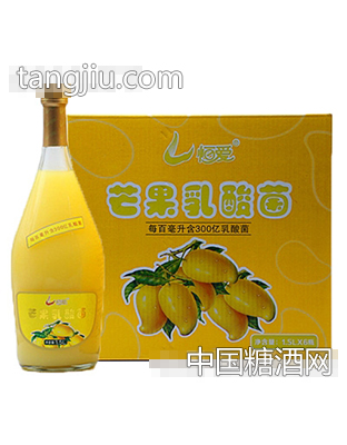 恒爱芒果乳酸菌饮料1.5Lx6瓶