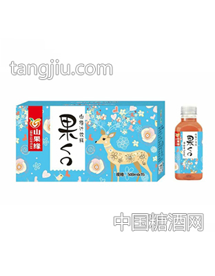 山果缘果VC山楂汁饮料500mlX15瓶