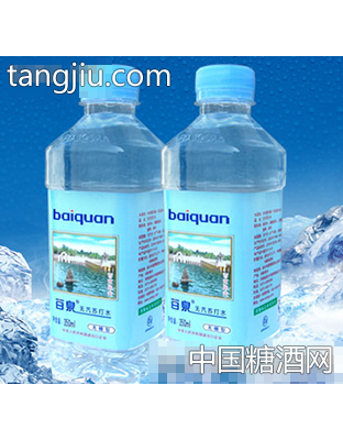 350ml百泉苏打水无糖型