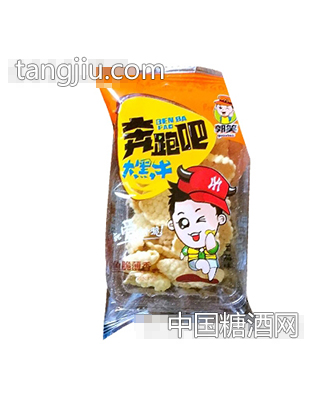 郭笑奔跑吧大黑牛鱼脆薄香番茄味
