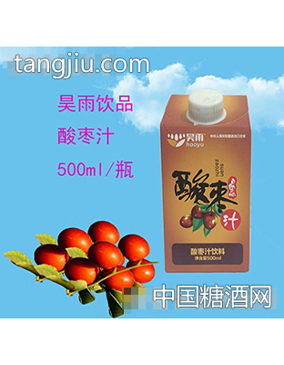昊雨500ml酸枣汁