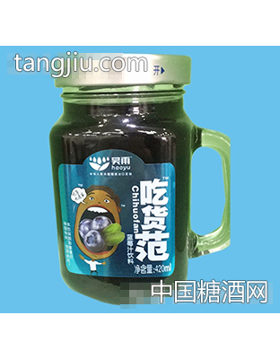昊雨蓝莓果汁吃货范420ml
