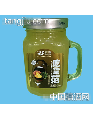 昊雨吃货范菠萝果汁420ml