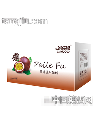 派乐福西番莲果汁350mlx15瓶玻璃瓶