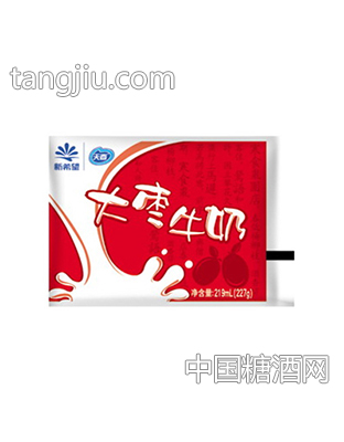 天香227克大枣牛奶