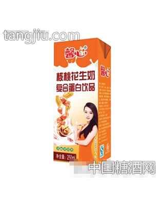 馨心核桃花生奶利乐包250ml