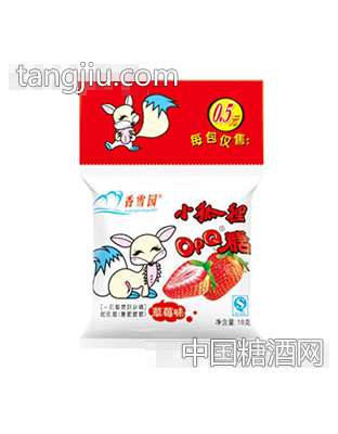 小狐狸OPQ糖草莓味18g