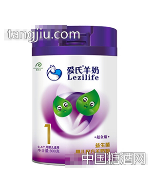 爱氏超金质益生菌配方羊奶粉800克