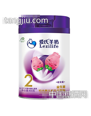 爱氏超金质益生菌较大配方羊奶粉800克