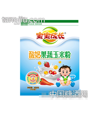 成长DHA酸奶果蔬玉米粉
