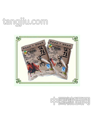 信一麻辣金丝牛肉