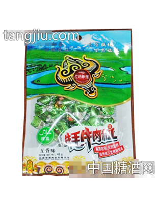 雪原48g五香味牦牛肉粒