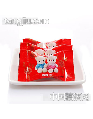鑫冠园牛奶夹心糖BB熊红