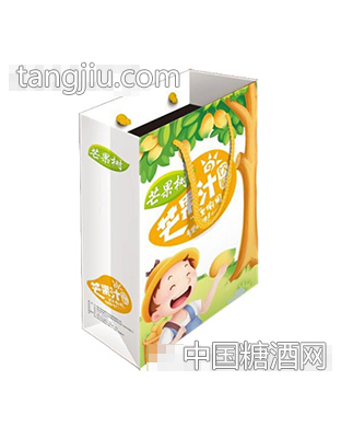 芒果树芒果汁饮料手提袋