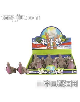 玩乐糖果和平鸽